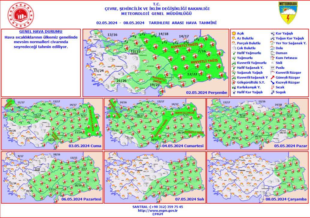 Dikkat fırtına geliyor! Meteoroloji tarih ve saat verip uyardı 16